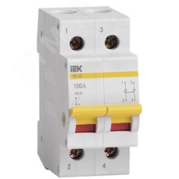 Выключатель нагрузки IEK 100А 2Р ВН-32 