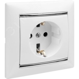 Legrand Valena 774420 Розетка 2к+3нем.ст. мех. белый 