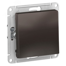 Выключатель AtlasDesign ATN000611 1кл, мокко, механизм