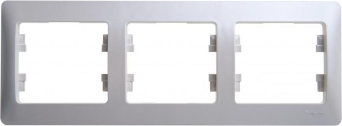Рамка GLOSSA GSL000603 3поста перламутр