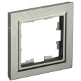 Рамка IEK BRITE 1пост шампань