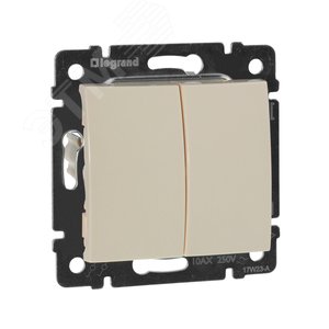 Legrand Valena 774305 выключатель 2кл сл.кость 