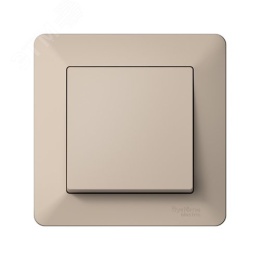 Рамка AtlasDesign AIR ATN221201 1-ая песок/дымчатый белый