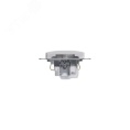 Розетка GLOSSA GSL000143 с/з в рамку белый