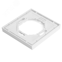Рамка STEKKER PFR00-5001-01 1-я белый фарфор, серия ЭМИЛИ