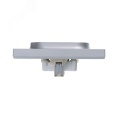 Розетка AtlasDesign ATN000324 2ая c/з механизм, алюминий