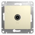 Розетка GLOSSA GSL000293 TV бежевый