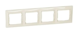 Legrand Valena 774354 Рамка 4П гор. сл.кость 