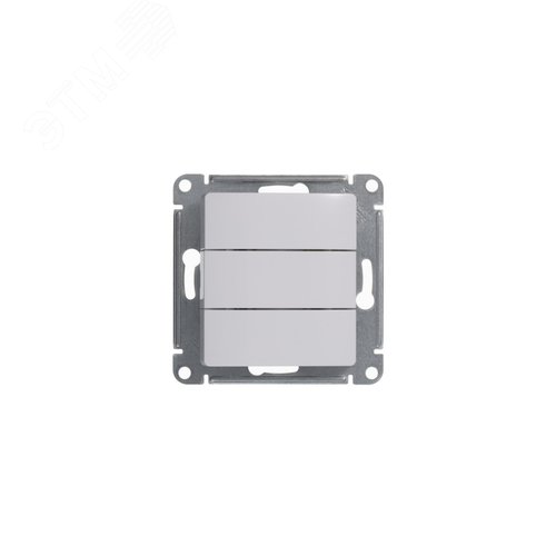 Выключатель GLOSSA GSL000131 3кл, белый