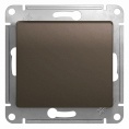 Выключатель GLOSSA GSL000811 1кл, механизм, шоколад