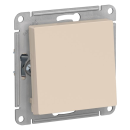 Переключатель AtlasDesign ATN000261 1кл, бежевый, механизм