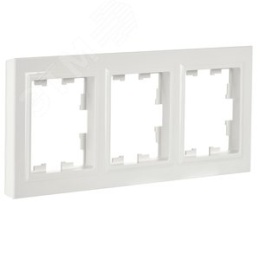 Рамка IEK BRITE 3поста белый