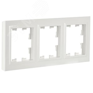Рамка IEK BRITE 3поста белый