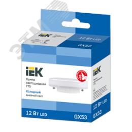 Лампа IEK LED12 12W 220V GX53 6500K