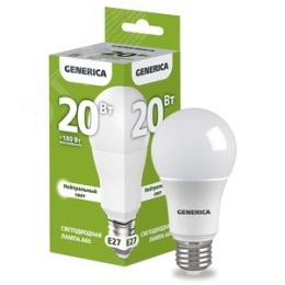Лампа GENERICA LED20 20W E27 4000K 