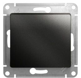 Переключатель GLOSSA GSL000761 1кл, механизм, антрацит