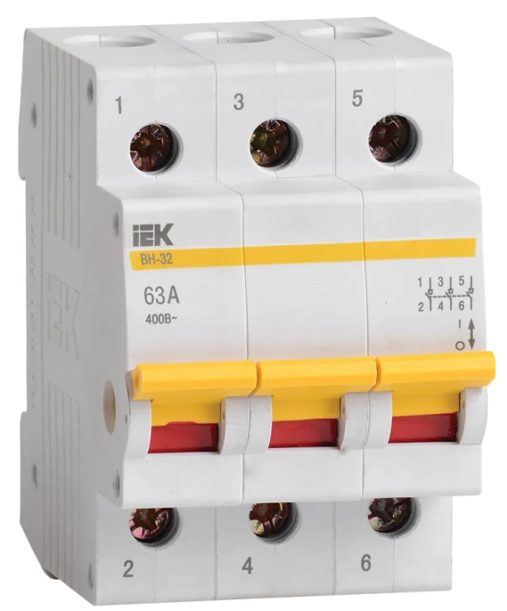 Выключатель нагрузки IEK 63А 3Р ВН-32 