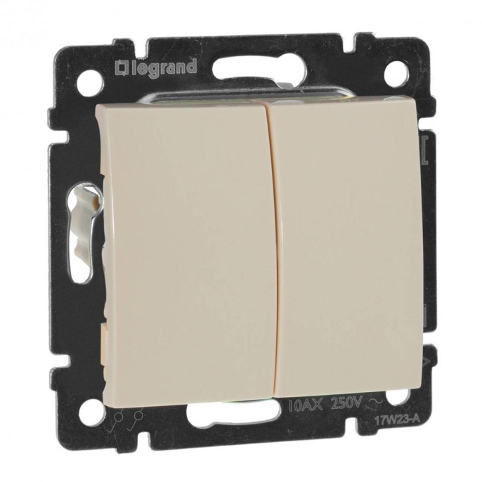 Legrand Valena 774305 выключатель 2кл сл.кость 