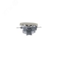 Выключатель GLOSSA GSL000213 1кл c подсв., бежевый