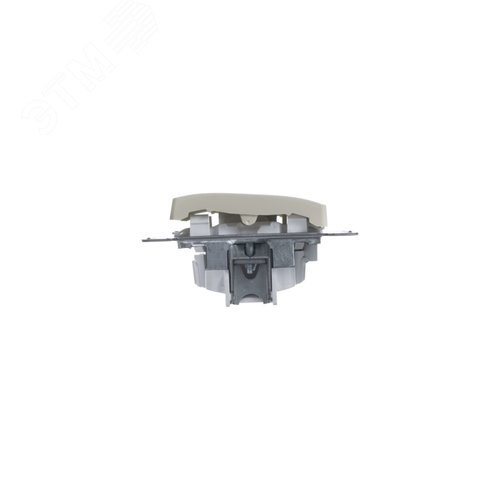 Выключатель GLOSSA GSL000213 1кл c подсв., бежевый