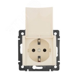 Legrand Valena 774322 Розетка 2к+3нем.ст. мех. сл.кость с крышкой