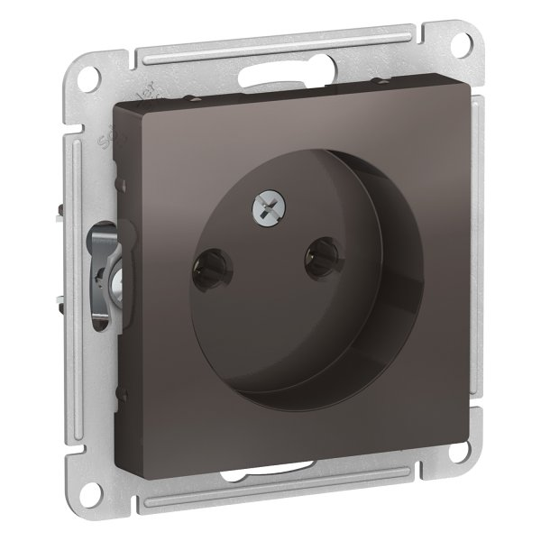 Розетка AtlasDesign ATN000641 б/з механизм мокко