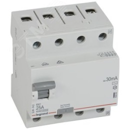 УЗО 25А 4П 30мА 402062 RX3 Legrand 