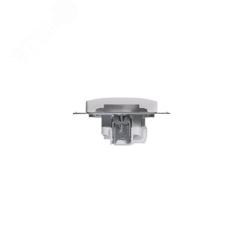 Розетка GLOSSA GSL000141 б/з в рамку белый