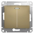 Выключатель GLOSSA GSL000453 2кл с подс., механизм, титан