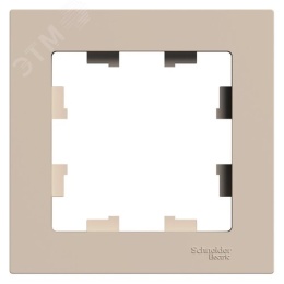 Рамка AtlasDesign ATN001201 1-ая песочный