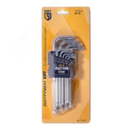 Набор ключей КВТ 79202 TORX КТ-9 (XP-KIA15105)