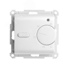 Терморегулятор STEKKER GLS00-7117-01 БЕЛЫЙ, д/т.пола 3500W серия КАТРИН