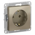 Розетка AtlasDesign ATN000543 c/з шампань