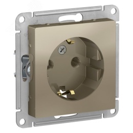 Розетка AtlasDesign ATN000543 c/з шампань