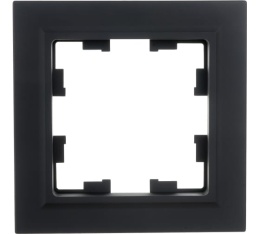 Рамка IEK BRITE 1пост графит
