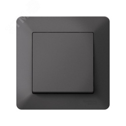 Рамка AtlasDesign AIR ATN221401 1-ая базальт/дымчатый черный