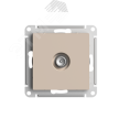 Розетка AtlasDesign ATN001293 TV песочный, механизм