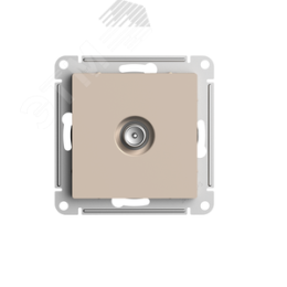 Розетка AtlasDesign ATN001293 TV песочный, механизм