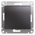 Выключатель GLOSSA GSL001311 1кл, графит