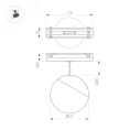 Пульт ARLIGHT 031934 SMART-R24-DIM 12-24V 1 зона
