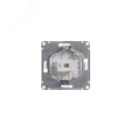 Розетка GLOSSA GSL000181T RJ11 в рамку белый