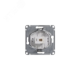 Розетка GLOSSA GSL000181T RJ11 в рамку белый