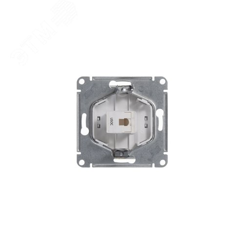 Розетка GLOSSA GSL000181T RJ11 в рамку белый
