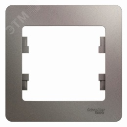 Рамка GLOSSA GSL001201 1пост платина