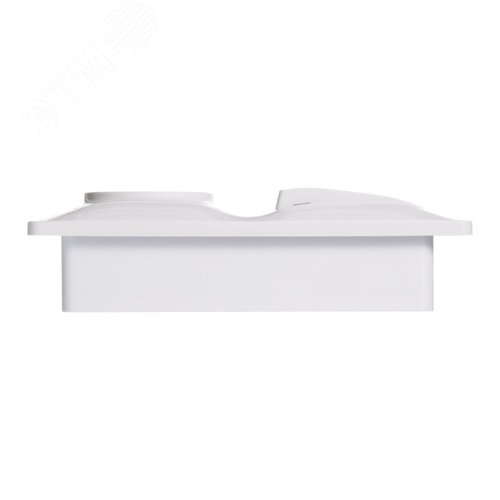 Блок GLOSSA GSL000160 розетка + 1кл выключатель белый