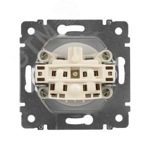 Legrand Valena 770116 Розетка 2К 16А алюм. 