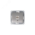 Розетка GLOSSA GSL001281К RJ45