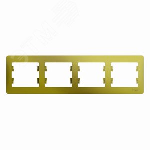 Рамка GLOSSA GSL001004 4поста фисташка