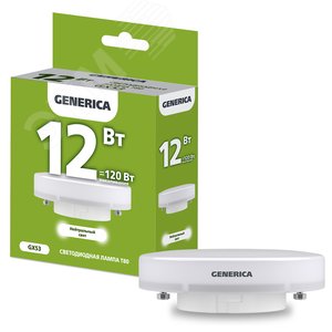 Лампа GENERICA LED12 12W GX53 4000K 