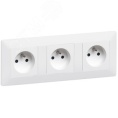 Legrand Valena-L 754003 рамка 3-поста белая